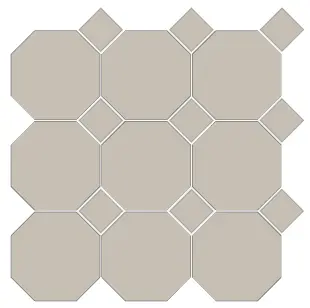 [5FB100100REOT29] CESI FULL-BODY 10x10 OTTAGONO (op vel) Alluminio-Alluminio (1m²/11vel/ds)