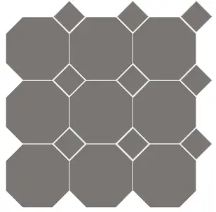[5FB100100REOT35] CESI FULL-BODY 10x10 OTTAGONO (op vel) Nickel-Nickel (1m²/11vel/ds)