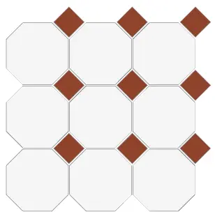 [5FB100100REOT38] CESI FULL-BODY 10x10 OTTAGONO (op vel) Fluoro-Gres (1m²/11vel/ds)