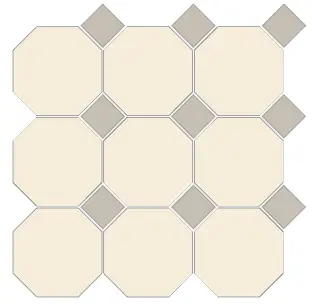 [5FB100100REOT54] CESI FULL-BODY 10x10 OTTAGONO (op vel) Sodio-Alluminio (1m²/11vel/ds)