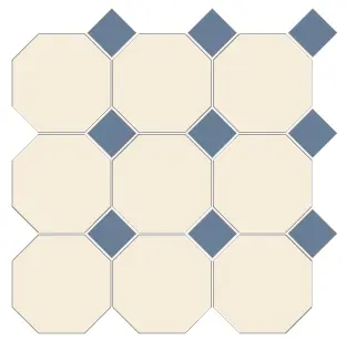 [5FB100100REOT63] CESI FULL-BODY 10x10 OTTAGONO (op vel) Sodio-Zaffiro (1m²/11vel/ds)