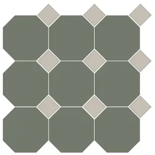 [5FB100100REOT70] CESI FULL-BODY 10x10 OTTAGONO (op vel) Giada-Alluminio (1m²/11vel/ds)