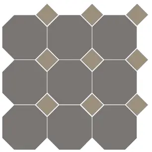[5FB100100REOT78] CESI FULL-BODY 10x10 OTTAGONO (op vel) Nickel-Xeno (1m²/11vel/ds)