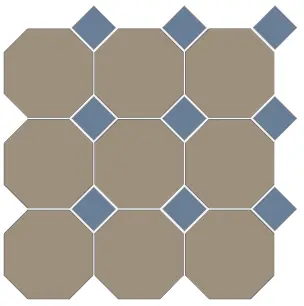[5FB100100REOT97] CESI FULL-BODY 10x10 OTTAGONO (op vel) Xeno-Zaffiro (1m²/11vel/ds)