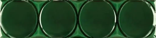 [MW4538-[T224]] CX 11,25x45 Cevica Waves Circle Copper Green (0,61m²/12st/doos)