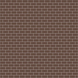 [-CHO] WINCKELMANS 2,3x5 (HALFSTEENS) Chocolat/Brun (0,93m²/10vel/ds)