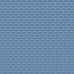 [-BEF] WINCKELMANS 2,3x5 (HALFSTEENS) Bleu Fonce (0,93m²/10vel/ds)