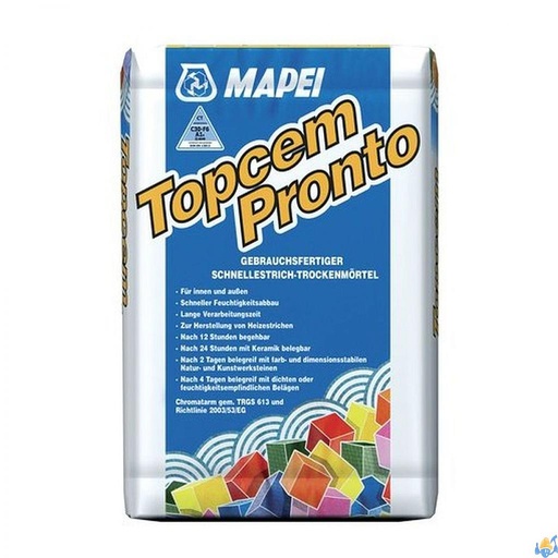 [11836023] MAPEI Topcem Pronto zak 25kg (50zk/plt)