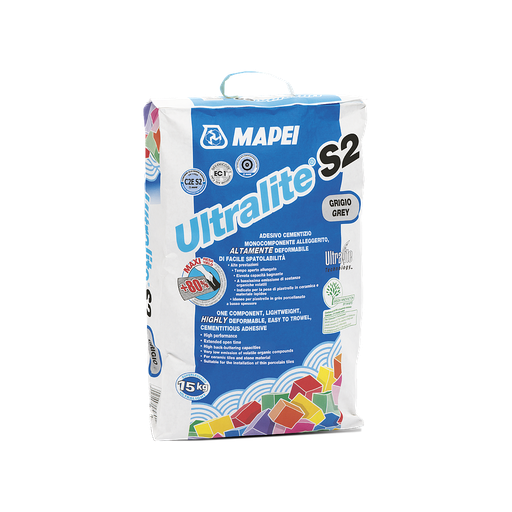 [7000136005] MAPEI Ultralite S2 Flex grijs zak 15kg (40zk/plt)