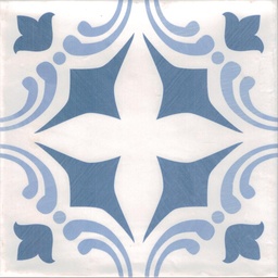 [MT2078] CX 20x20 La porta Mediterraneo 8 Décor mix Azul (1m²/25st/doos)