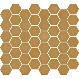 [VAL35M] TMF VALENCIA (VAL35M) Hexagon Mosterd 43x49x5mm (1m²/11vel/doos)