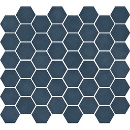 [VAL65M] TMF VALENCIA (VAL65M) Hexagon Blauw 43x49x5mm (1m²/11vel/doos)