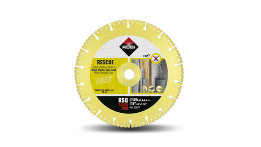 [30901] RUBI RSQ 125mm super pro diamantzaagblad