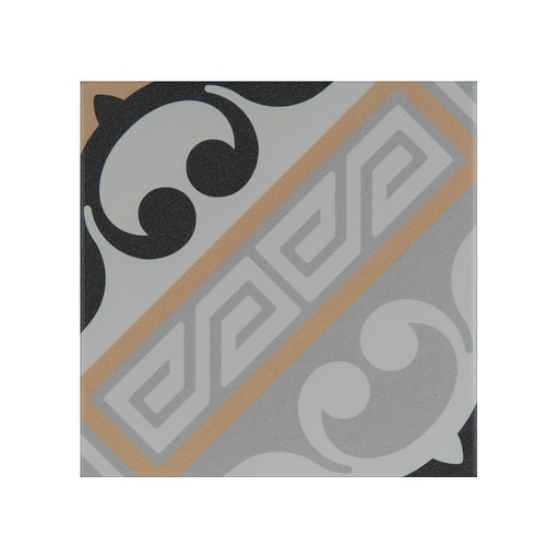 [RP2078-[T080]] CX 20x20 Revoir Paris La Madeleine Juliette Marron (1m²/25st/doos)