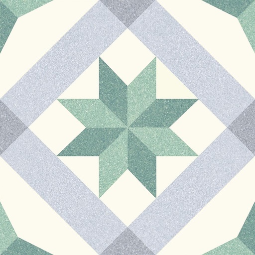 [CV2580] CX 25x25 Codicer Riviera Green Menton (1m²/16st/doos)