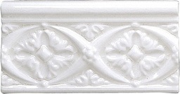 [SM0124] CX 7,5x15 Adex Modernista Relieve Bizantino C/C Blanco (per stuk)