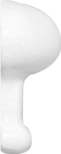 [SM0148] CX Adex Modernista Angulo Lisa, C/C Blanco (per stuk)