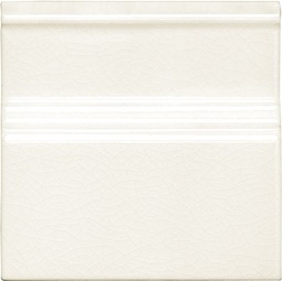 [SM0251] CX 15x15 Adex Modernista Rodapie Clasico C/C Marfil (per stuk)