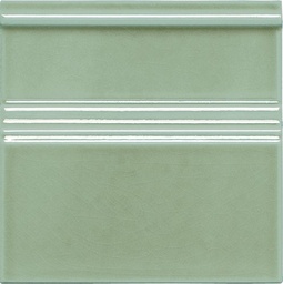 [SM0451] CX 15x15 Adex Modernista Rodapie Clasico C/C Verde Claro (per stuk)
