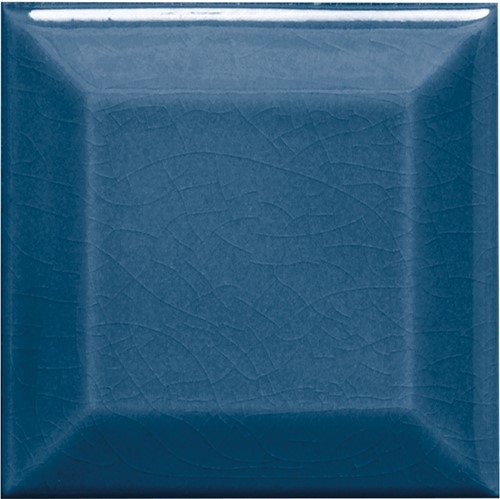 [SM0518] CX 7,5x7,5 Adex Modernista Biselado C/C Azul Oscuro (per stuk)