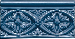 [SM0524] CX 7,5x15 Adex Modernista Relieve Bizantino C/C Azul Oscuro (per stuk)