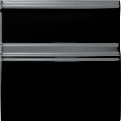 [SN1751-[R090]] CX 15x15 Adex Neri Rodapie Clasico Negro (per stuk)