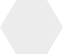 [43780-BAS] WINCKELMANS HEXAGONE 15cm 9mm Superblanc (0,48m²/24st/doos)