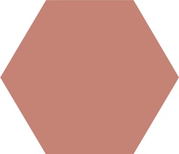 [43803-RSV] WINCKELMANS HEXAGONE 15cm 9mm Vieux Rose (0,48m²/24st/doos)