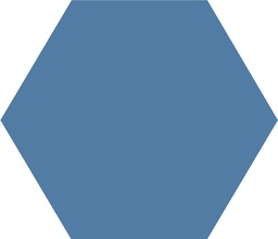 [43555-BEF] WINCKELMANS HEXAGONE 10cm 9mm Bleu Fonce (0,42m²/46st/doos)