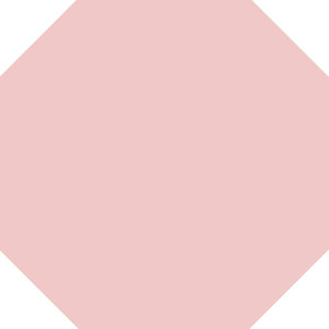 [43605-RSU] WINCKELMANS OCTAGONE 10x10 Rose (0,5m²/50st/doos) zonder cabochon