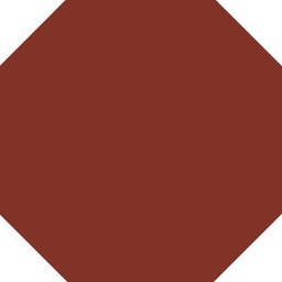 [43587-ROU] WINCKELMANS OCTAGONE 10x10 Rouge (0,5m²/50st/doos) zonder cabochon