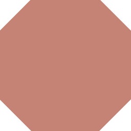 [43606-RSV] WINCKELMANS OCTAGONE 10x10 Vieux Rose (0,5m²/50st/doos) zonder cabochon