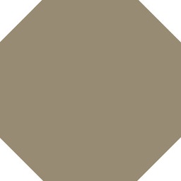 [43893-TAU] WINCKELMANS OCTAGONE 15x15 Taupe (0,56m²/25st/doos) zonder cabochon