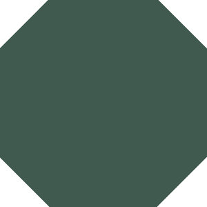 [43896-VEF] WINCKELMANS OCTAGONE 15x15 Vert Fonce (0,56m²/25st/doos) zonder cabochon
