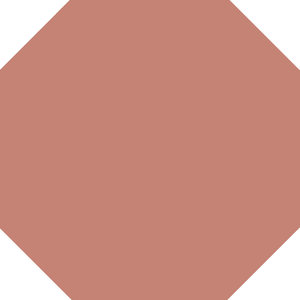 [43891-RSV] WINCKELMANS OCTAGONE 15x15 Vieux Rose (0,56m²/25st/doos) zonder cabochon