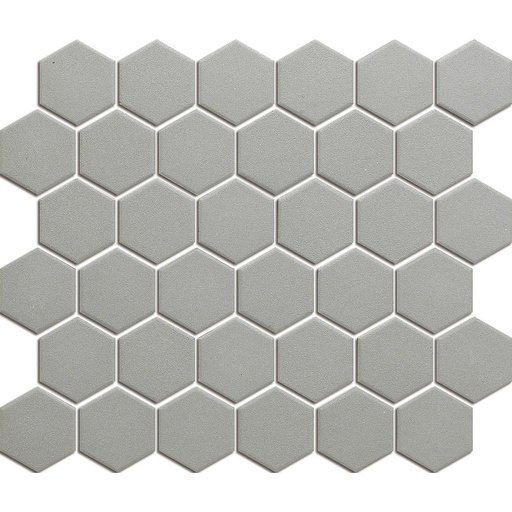 [LOH1015] TMF LONDON (LOH1015) Hexagon Donker Grijs 51x59mm (0,91m²/10vel/doos)