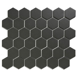 [LOH1017] TMF LONDON (LOH1017) Hexagon Zwart 51x59mm (0,91m²/10vel/doos)