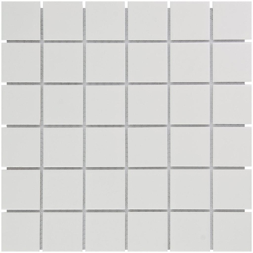 [AF13051] TMF BARCELONA (AF13051) Vierkant Extra Wit 48x48mm (0,95m²/10vel/doos)