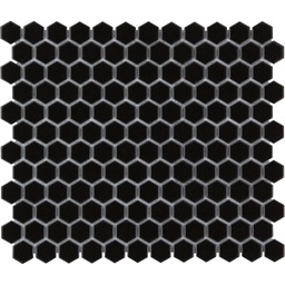 [AFH23317] TMF BARCELONA (AFH23317) Hexagon Zwart 23x26mm (0,78m²/10vel/doos)