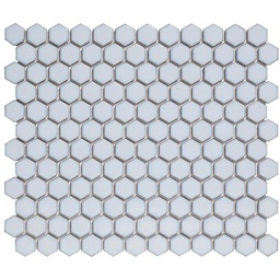 [AFH23450] TMF BARCELONA (AFH23450) Hexagon Zacht Blauw met rand 23x26mm (0,78m²/10vel/doos)