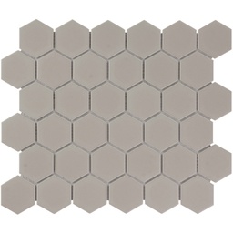 [AMH13030] TMF BARCELONA (AMH13030) Hexagon Taupe 51x59mm (0,913m²/10vel/doos)