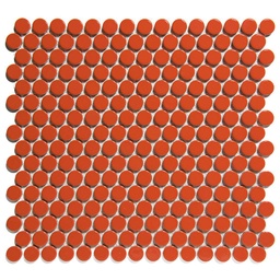 [VKN060] TMF VENICE (VKN060) Pennyround Rond Oranje 19x5.5mm (0,93m²/10vel/doos)