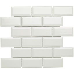 [PAME100] TMF PARIS (PAME100) Rechthoek Wit 45x95x6,5mm (0,86m²/10vel/doos)