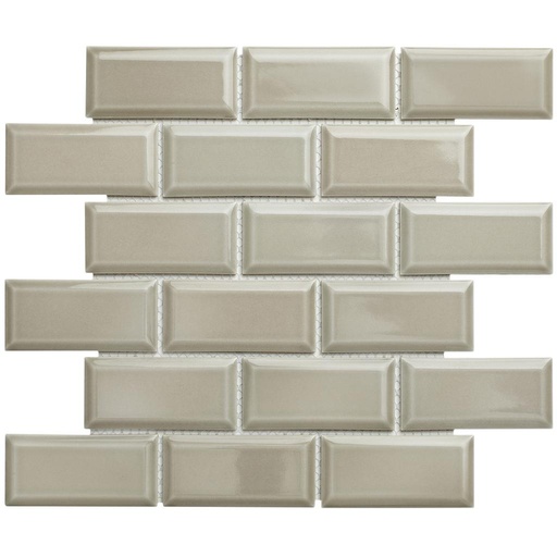 [PAME144] TMF PARIS (PAME144) Rechthoek Licht Grijs 45x95x6,5mm (0,86m²/10vel/doos)