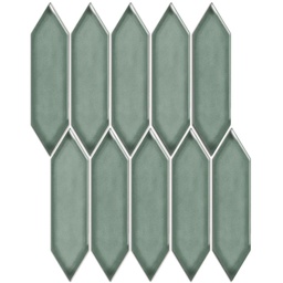 [PAPIC82] TMF PARIS (PAPIC82) Groen Grijs Picket 48x195x6,5mm (0,81m²/10vel/doos)