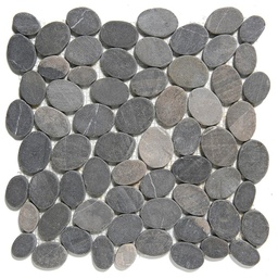 [NMP360] TMF NATURAL STONE (NMP360) Pebbles Dark Grey  (1m²/11vel/doos)