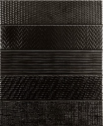 [TM4004] CX 10x40 Tonalite Metal Decoro Carving (Mix) Black (0,96m²/24st/doos)