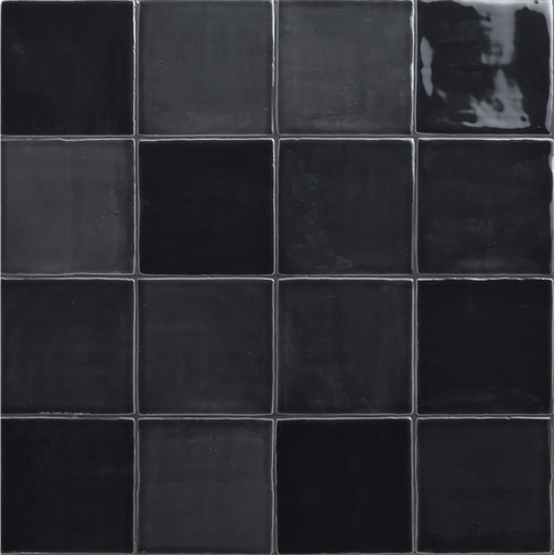 [44726] AZULEJOS NEW ZELLIGE 13x13 Charcoal (0,42m²/25st/doos)