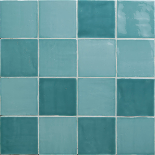 [44721] AZULEJOS NEW ZELLIGE 13x13 Jade (0,42m²/25st/doos)