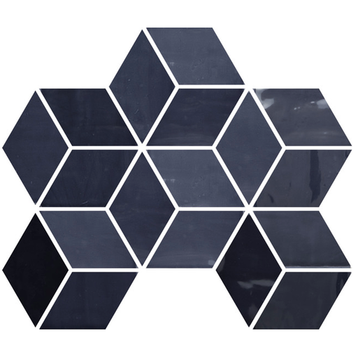 [44742] AZULEJOS NEW ZELLIGE 9x15 Diamond Navy (0,17m²/25st/doos)